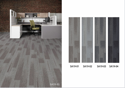 Commercial Carpet Tiles - Low Maintenance PVC-Free -Easy Cleaning