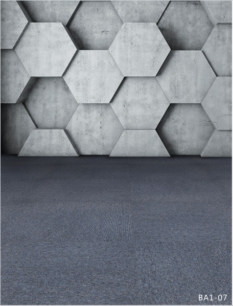 Durable Office Carpet Tiles - 50x50cm - Charcoal 'Great for High Traffic'