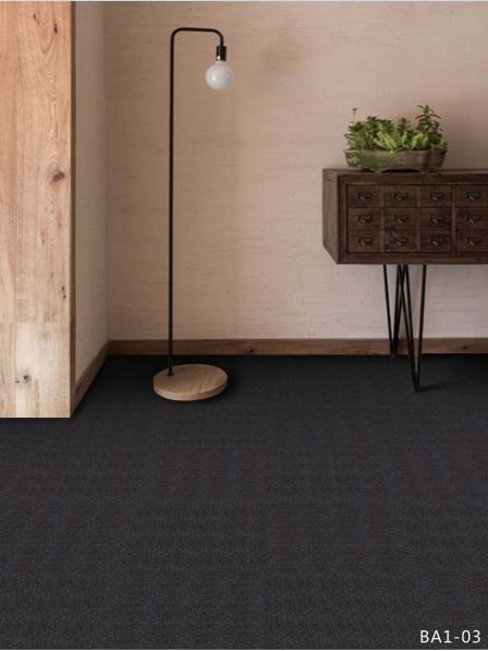 Durable Office Carpet Tiles - 50x50cm - Charcoal 'Great for High Traffic'