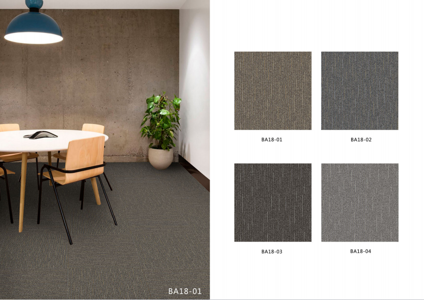 Office Carpet Tiles - Easy Install & Replace - 50x50cm